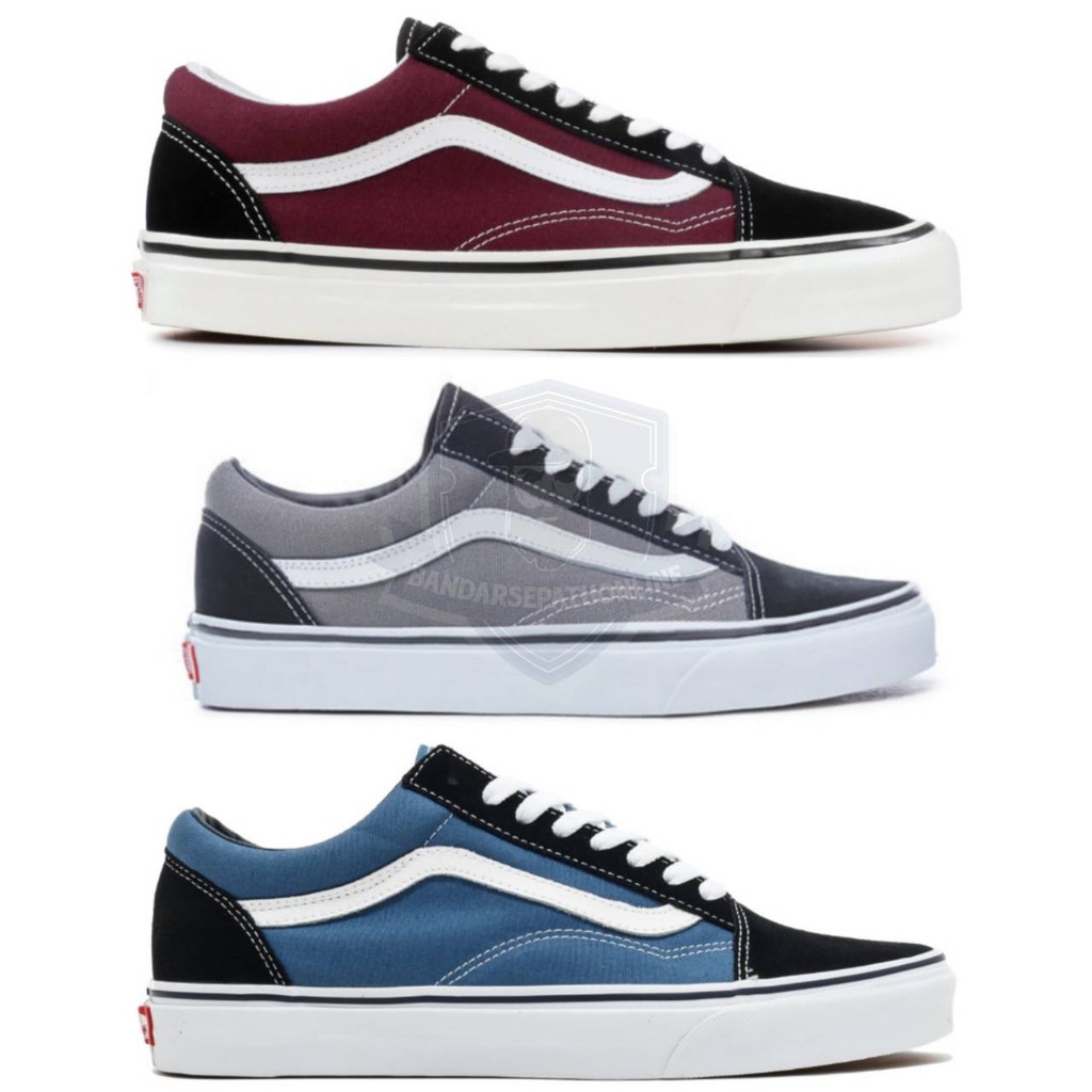 SEPATU VANS OLDSKOOL GRADE ORIGINAL OLDSCHOOL OLD SKOOL SCHOOL HITAM