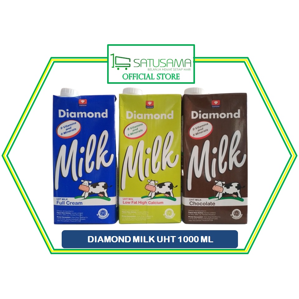 

DIAMOND MILK UHT 1000 ML / SATUSAMA
