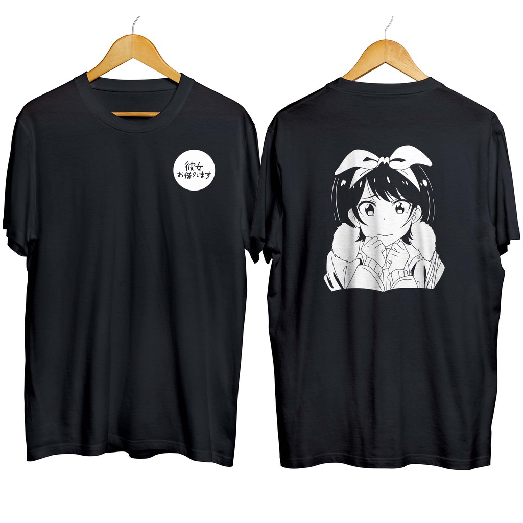 Koas Baju distro anime RUKA SARASHINA NEW WAIFU-KANOJO OKARISHIMASU  Kaos