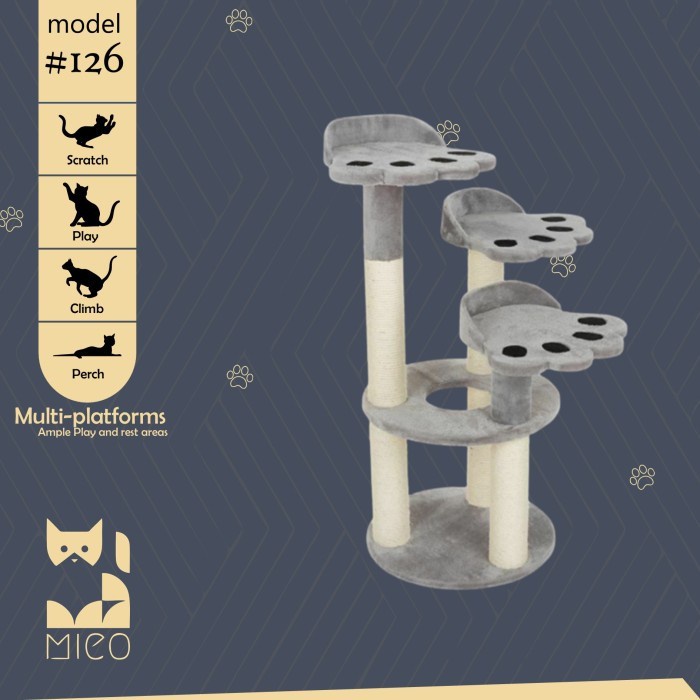 Cat Scratcher - Panjatan Kucing - Kandang Kucing Tingkat - Cat Toys