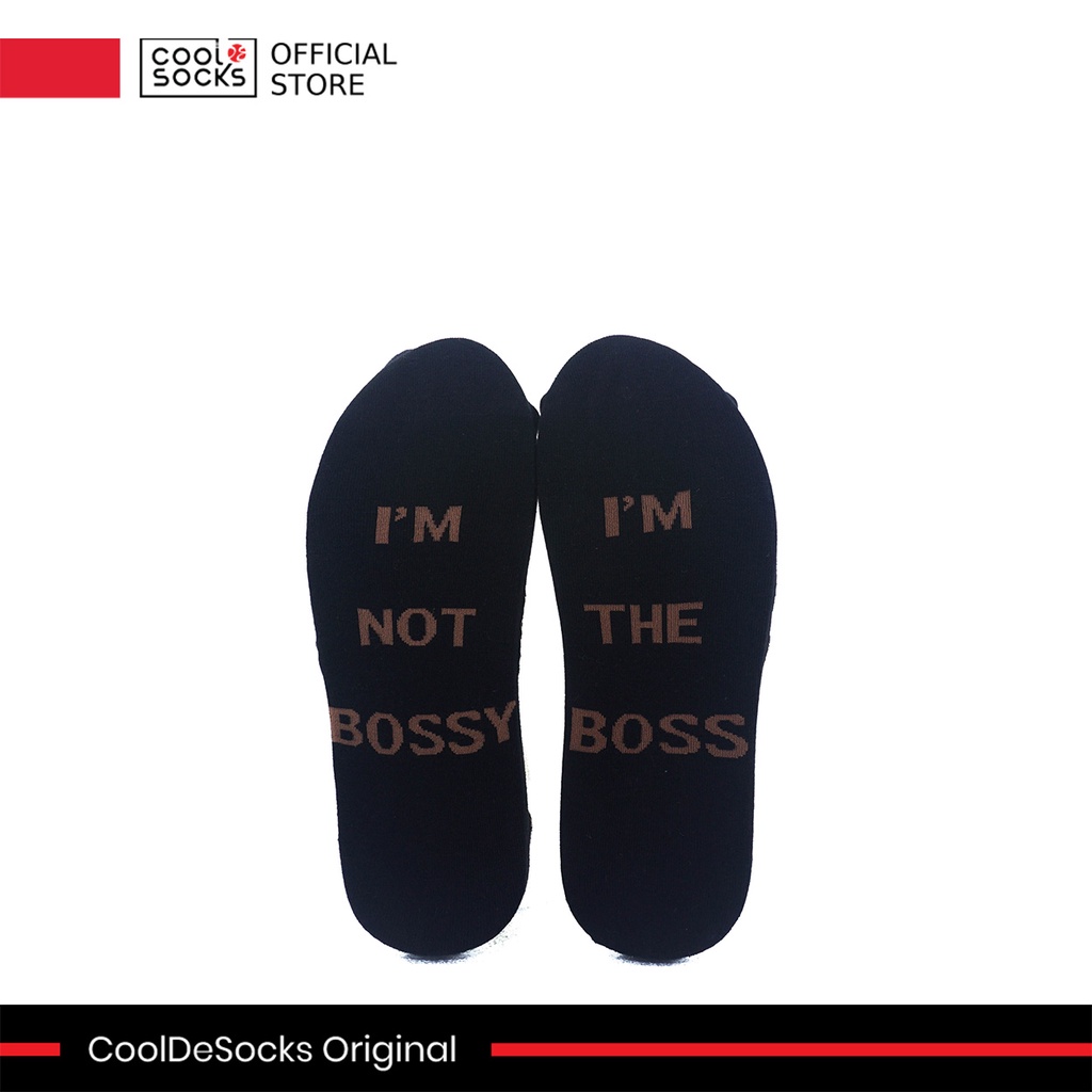 Kaos Kaki CoolDeSocks Original | SAY I'm The Boss