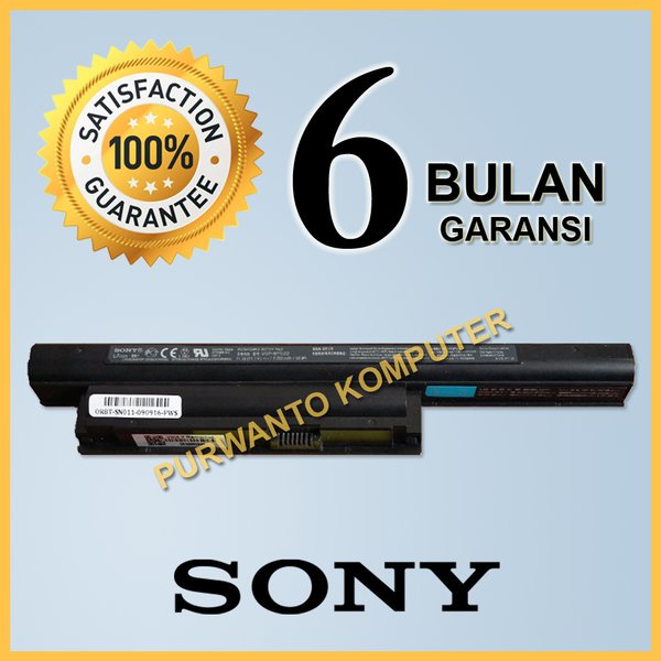 Original Baterai Laptop SONY VAIO VPC-EB1RGX VPC-EB21FX VPC-EB22FX VPC-EB23FM VPC-EB23FX VPC-EB24FX 