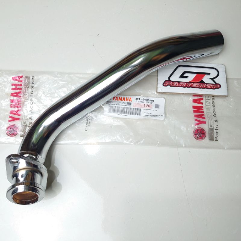 LEHER KNALPOT F1ZR ORI YGP FIZR FIZ F1Z R LEHERAN SAMBUNGAN MUFFLER EXHAUST