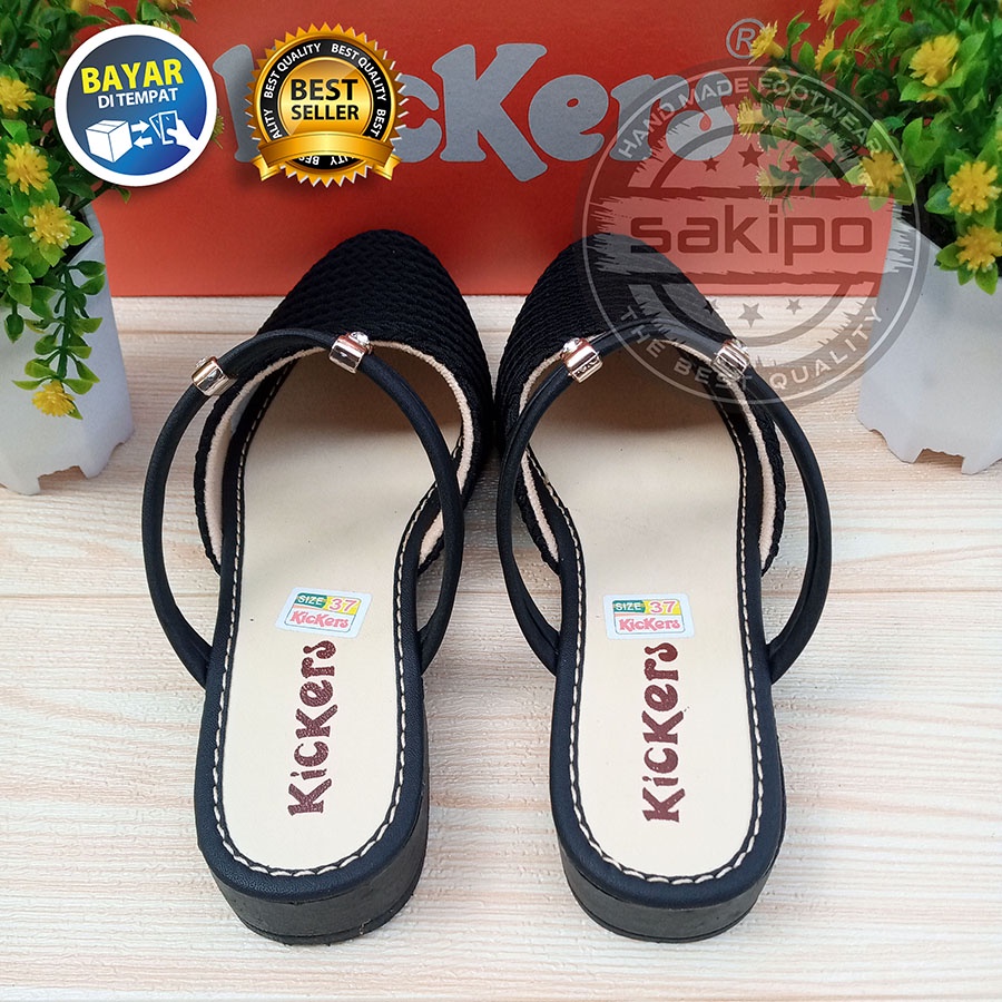 PROMO 3.3 FASHION SALE !! SEPATU WANITA BALET RAJUT LED TALI / SLOP LED RAJUT KICKERS TERMURAH TRENDI KEKINIAN / SAKIPO