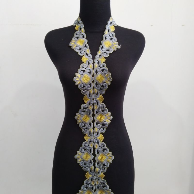 Renda Bordir | renda kebaya | renda meteran