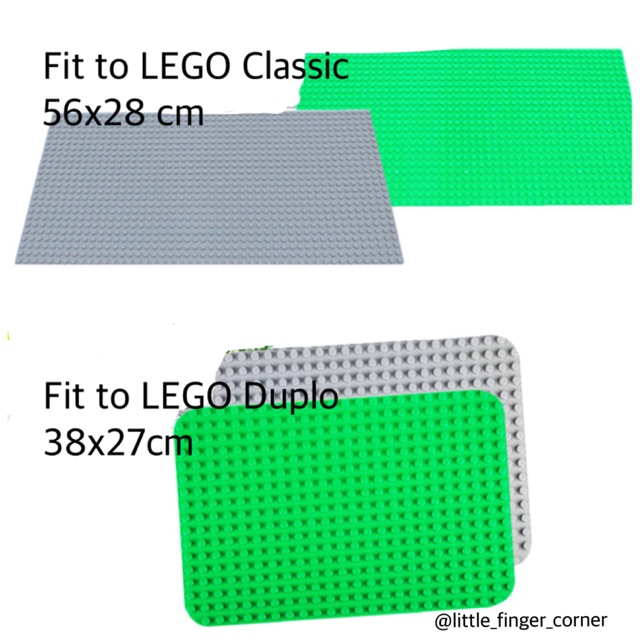 Alas bermain lego baseplate