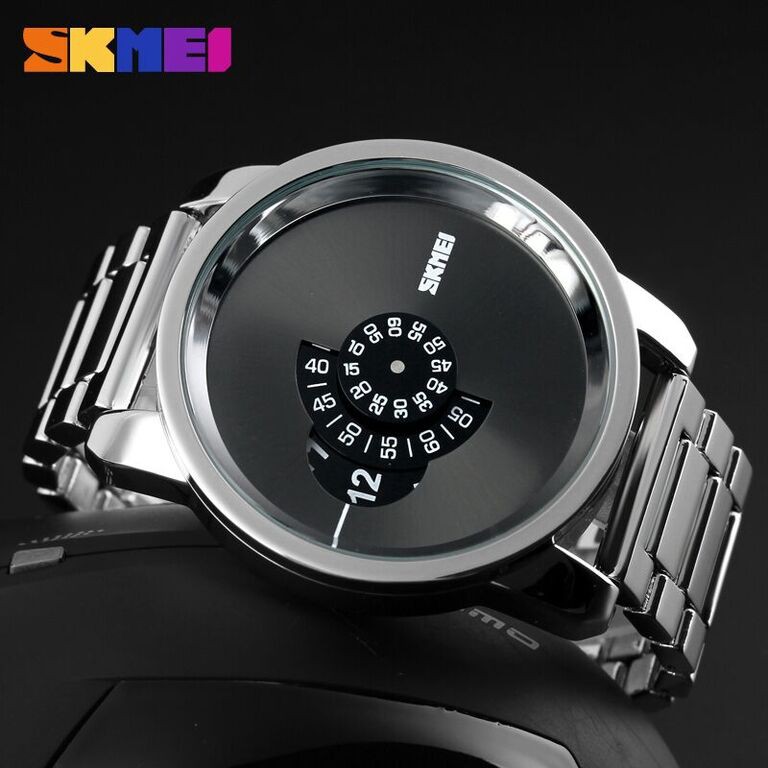 SKMEI 1171 Jam Tangan Pria Analog Tali Stainless WATCHKITE WKOS