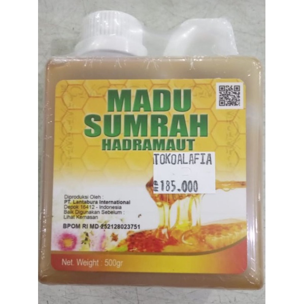 

Madu Samrah / Sumroh / Sumrah Hadramaut 500gram / Sudah dapat Sertifikasi POM