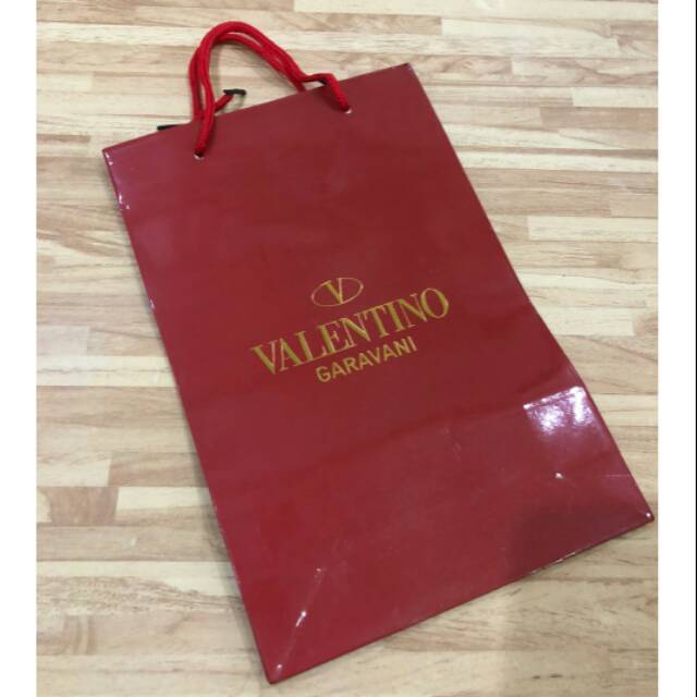 valentino paper bag