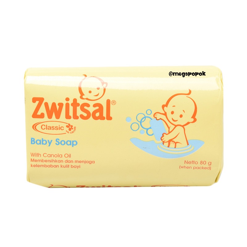 Zwitsal Classic Baby Soap Bar 75gr/megapopok