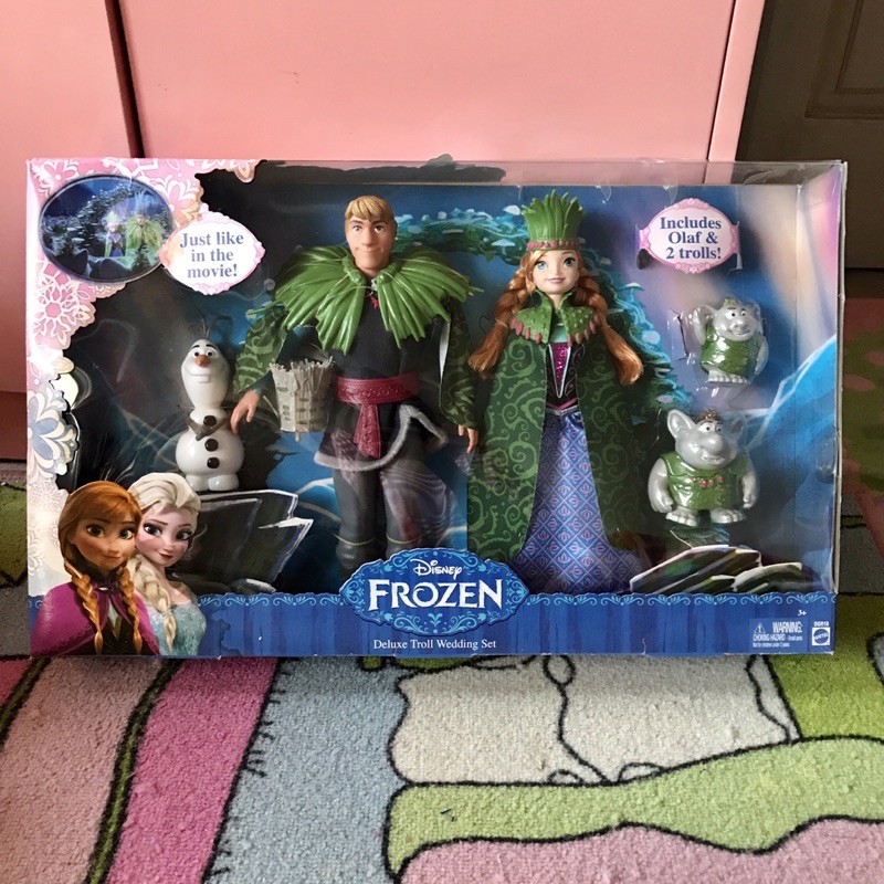 Disney Frozen Deluxe Troll Wedding Set