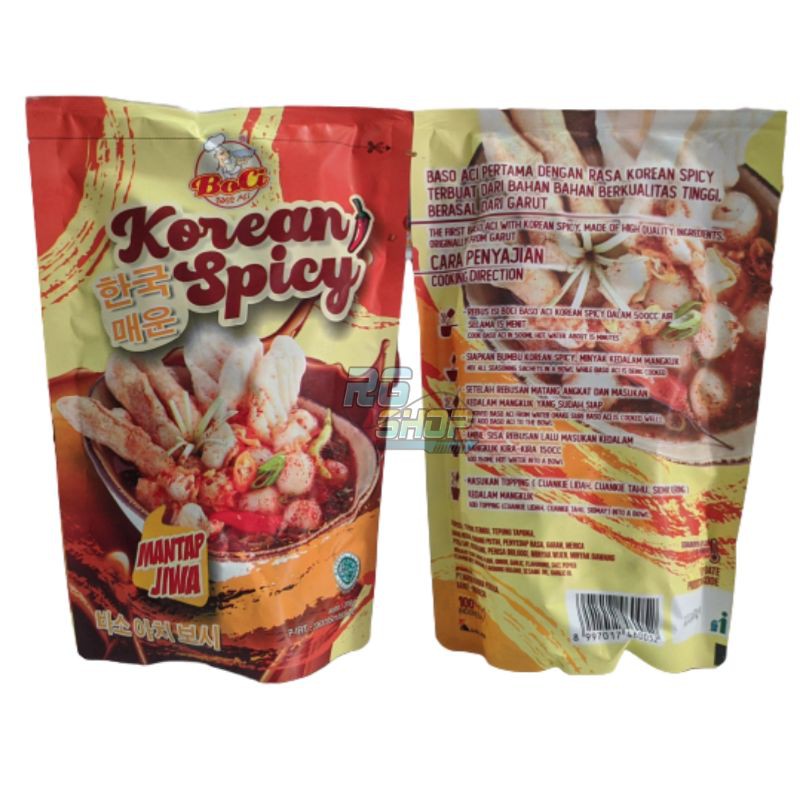 

Baso aci mantap jiwa korean spicy