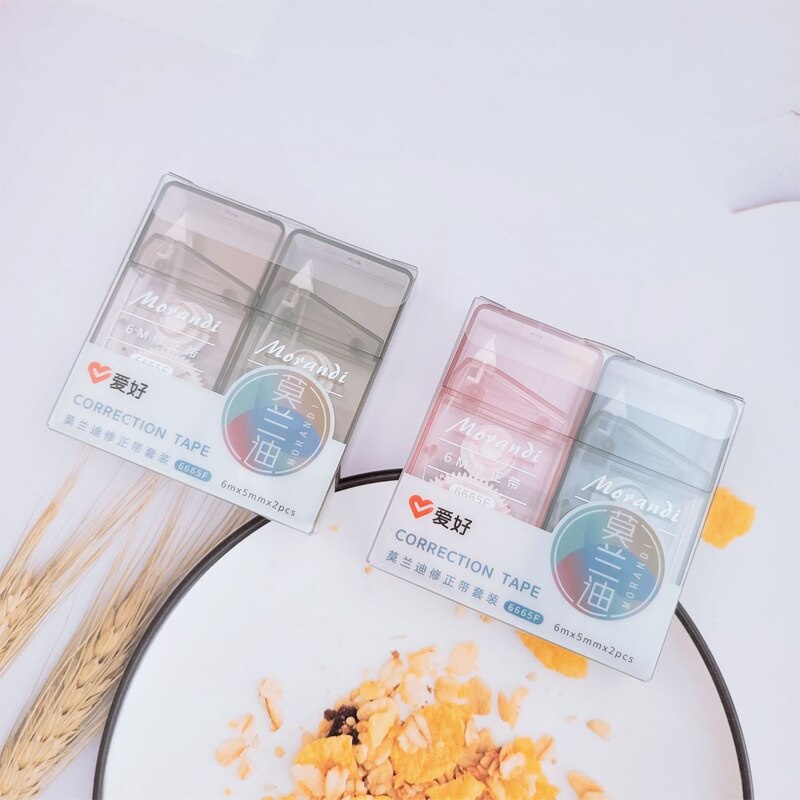 

Correction Tape Aihao Set isi 2 Morandi 12m