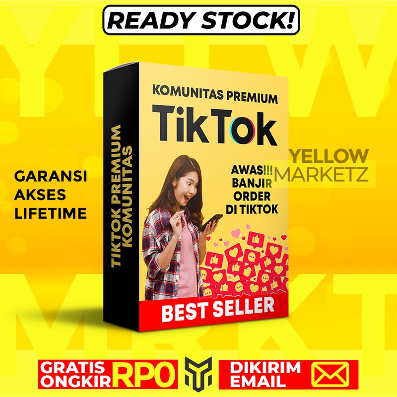 TIKTOK PREMIUM KOMUNITAS - Banjir Orderan dari Tik Tok