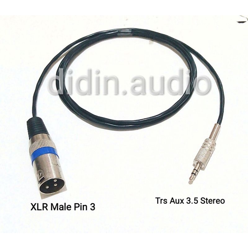 Jual Kabel Xlr Pin Male Canon To Trs Aux Mm Stereo Male Canare