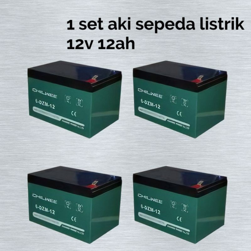 AKI SEPEDA LISTRIK CHELWEE 1 SET