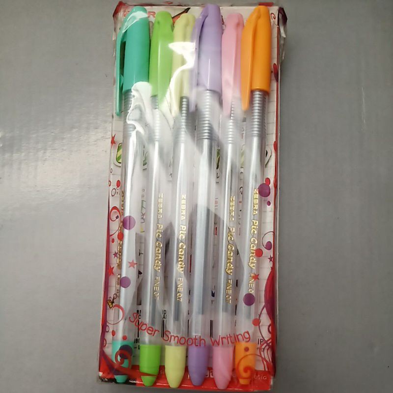 

Piccolo pen - pic candy 12 pcs - Hitam