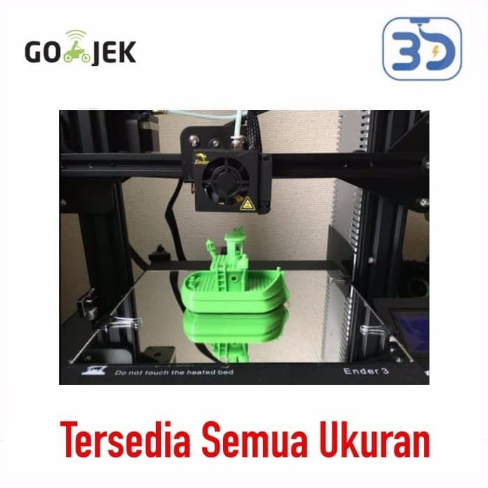 Bed Cermin Khusus 3D Printer with Clip