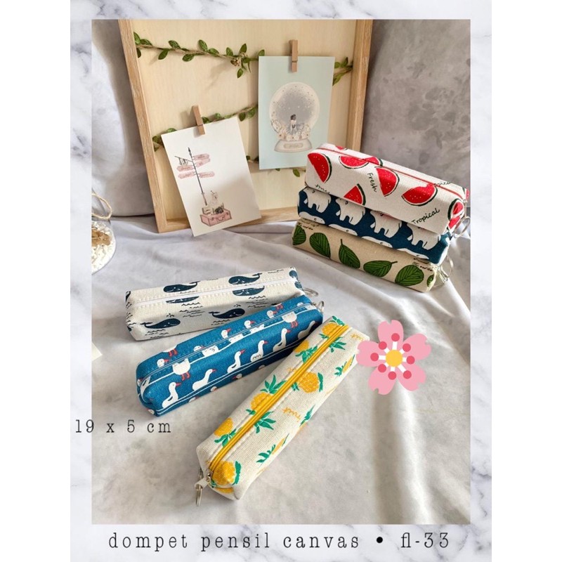 [ ECER ] DOMPET PENSIL IMPORT