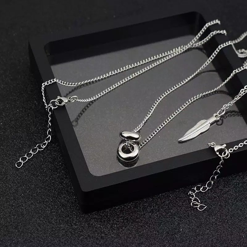 KK0286 - Kalung Rantai Pria Wanita Korea Kpop BTS EXO NCT Kang Daniel