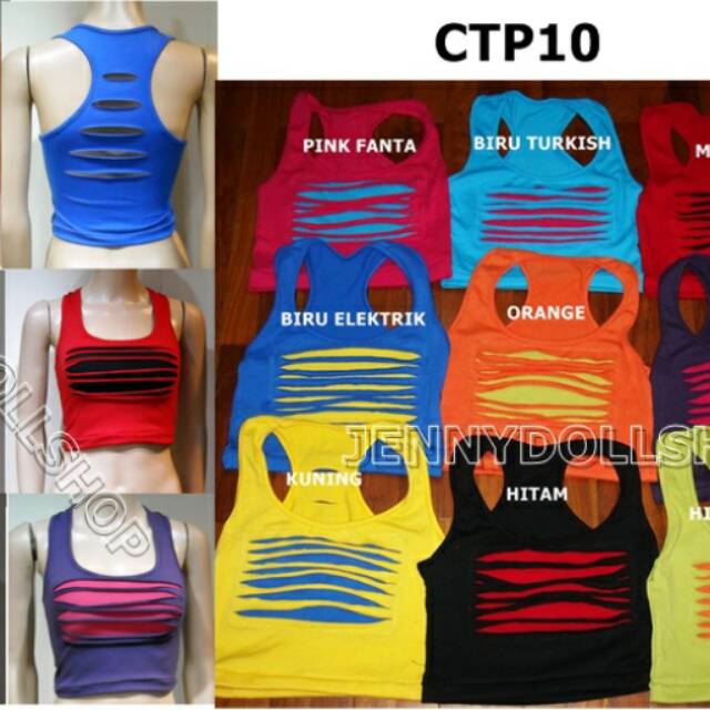 Tanktop senam zumba