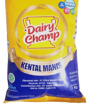 

BISA COD ✔️Susu Krimer Kental Manis Dairy Champ 1 kg|RA7