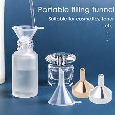 CORONG MINI PLASTIK ISI ULANG PARFUM OILS OIL ESSENTIAL SMALL FUNNELS