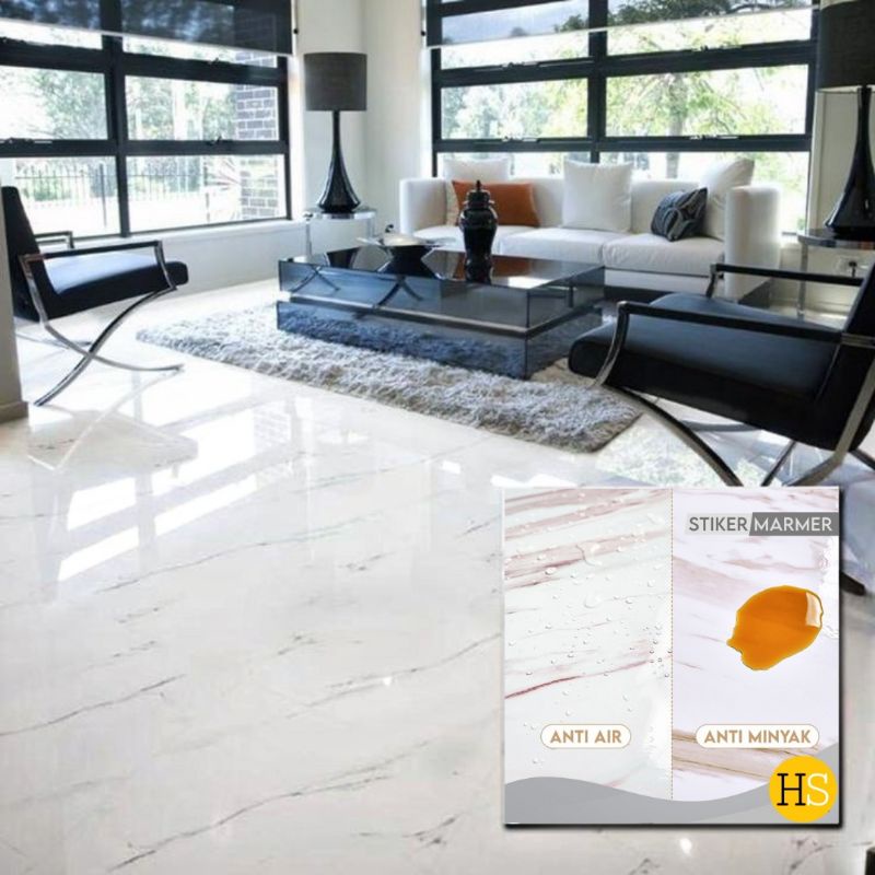 Stiker dinding lantai untuk keramik anti licin lebar 122 Cm x Panjang 50 Cm / Wallpaper / Walpaper /