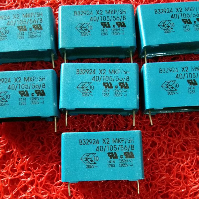 Capasitor 820N 305v Epcos original made in spanyol pengganti 1uf 275v