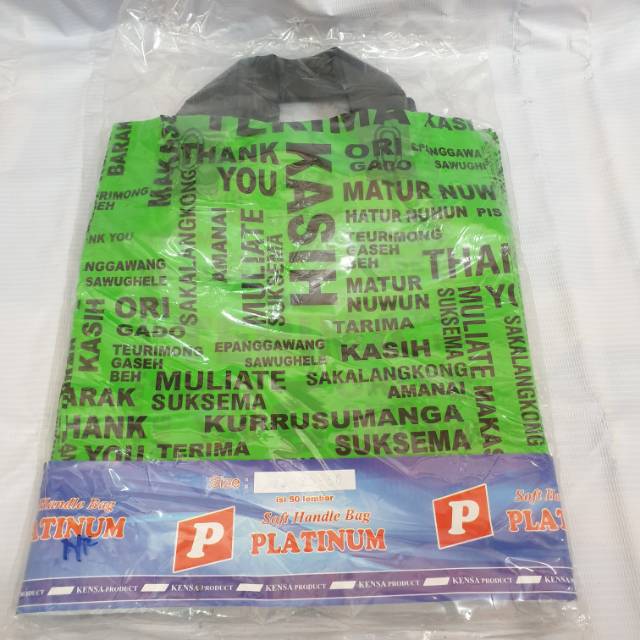 Kresek motif kresek olshop ukuran 23