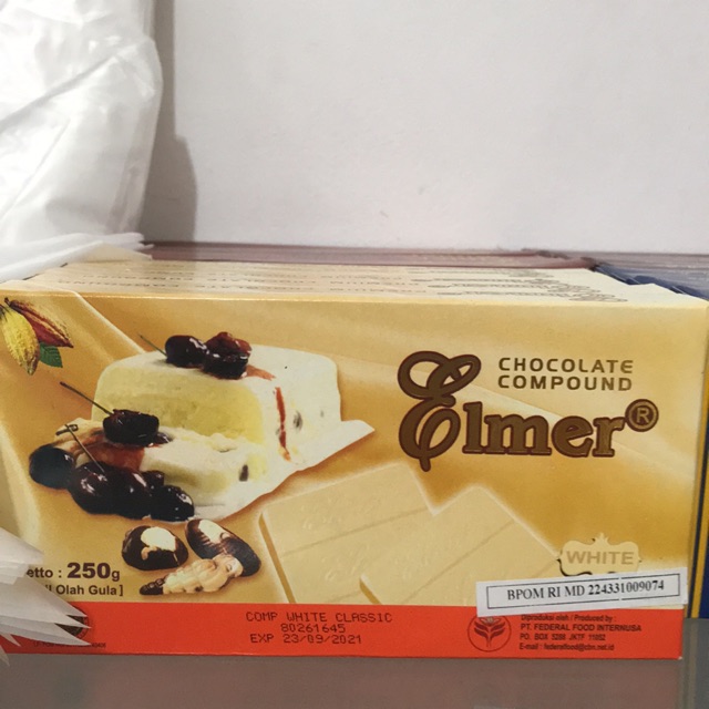 

Elmer White Chocolate 250g