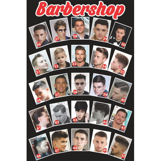 Poster Gaya Rambut Pria, Wanita & Anak | Shopee Indonesia