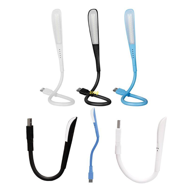 Btsg Lampu Led 14smd Mini Usb Flexible Portable Ultra Terang Untuk Laptop / Notebook / Pc