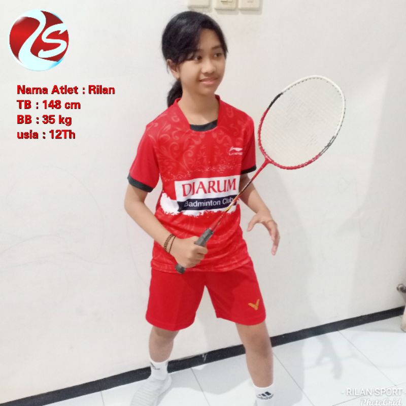 Setelan anak badminton anak baju badminton anak celana bulutangkis junior kostum anak perempuan setelan bulutangkis anak pakaian olahraga baju anak laki laki perempuan celana pendek anak voli setelan junior badminton anak laki laki