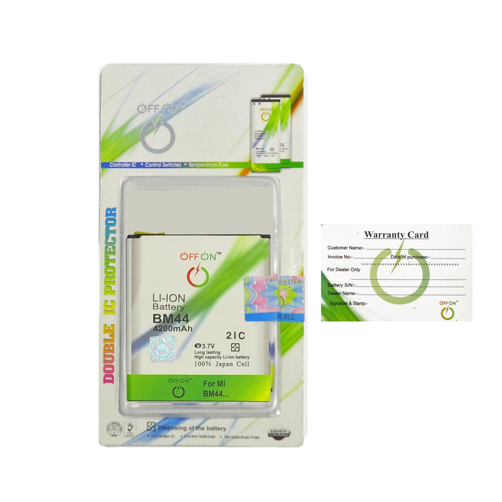 Baterai Doublepower Redmi 2 / 2s Battery BM 44 Double Power Batre BM44 Doublepower