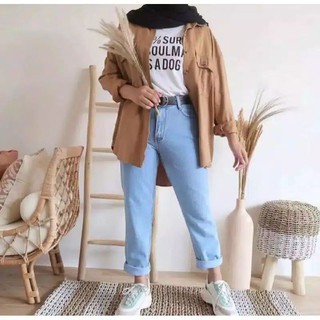 Celana Boyfriend Jeans Wanita / CELANA PANJANG MODEL ...