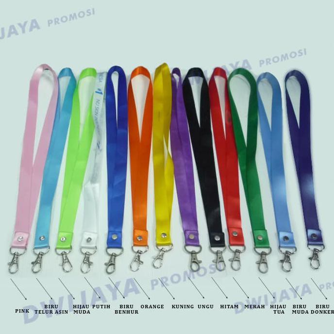 

Cuci Gudang Awal Tahun Tali ID Card Lanyard Nylon 2Cm - Putih Promo Awal tahun