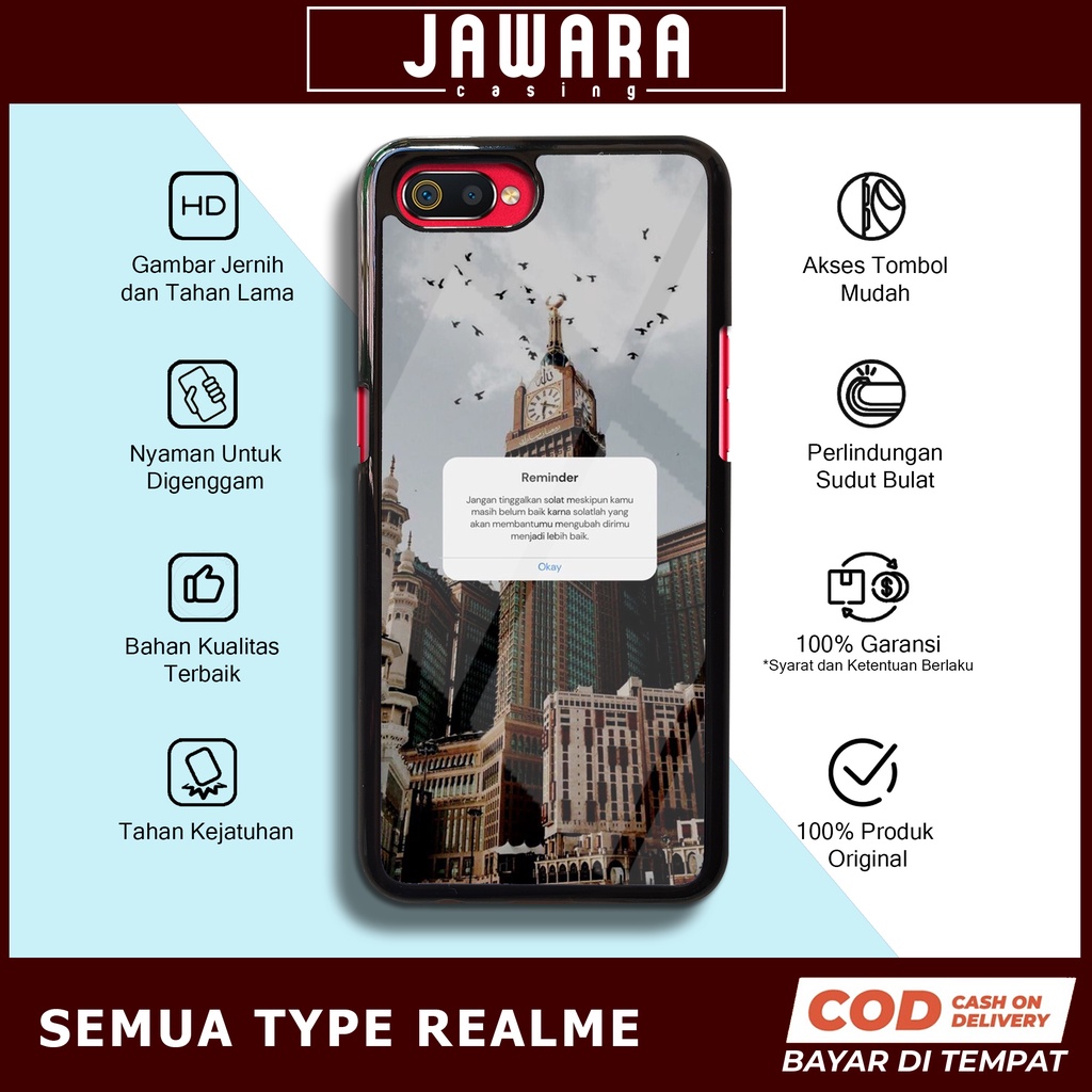 Case Realme C2 Case Hp Realme C2 Premium Glossy Jawara Casing [ISLM] Casing Hp Realme C2 Aesthetic K