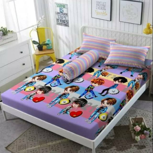 Sprei BTS dan BT21
