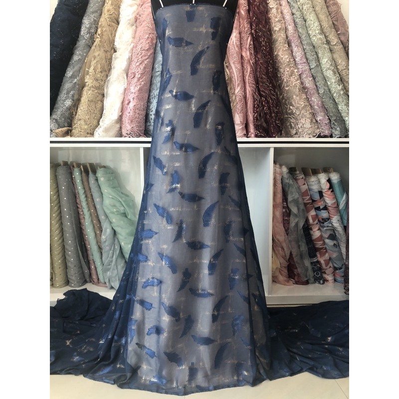 Silky Chiffon Feather