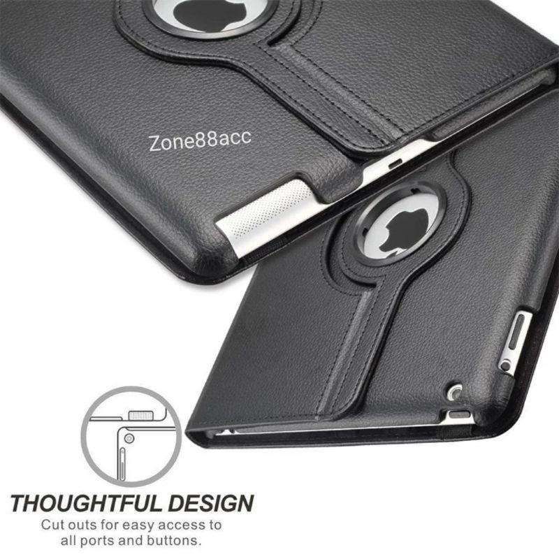 Sarung Rotary Ipad 9.7 Air 1 2 Air1 Air2 Leather Case Flip Cover Buku Book Folio Cover Casing Flipcover smartcase