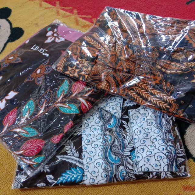Bswart Batik Hrb026 Kenongo Hem Pendek Padi Pekalongan M L Xl Batik Pria Murah Modern Grosir