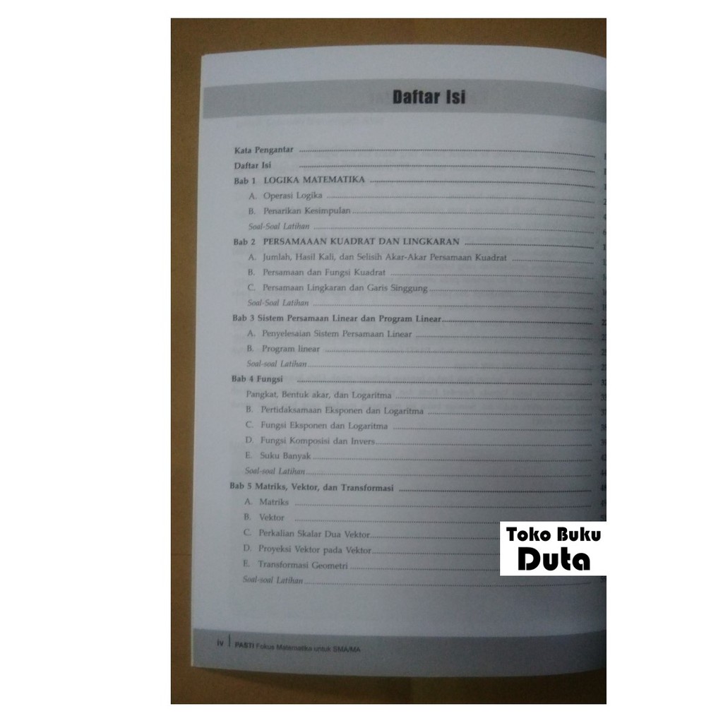 Buku Kumpulan Soal Matematika Sma Ma Shopee Indonesia