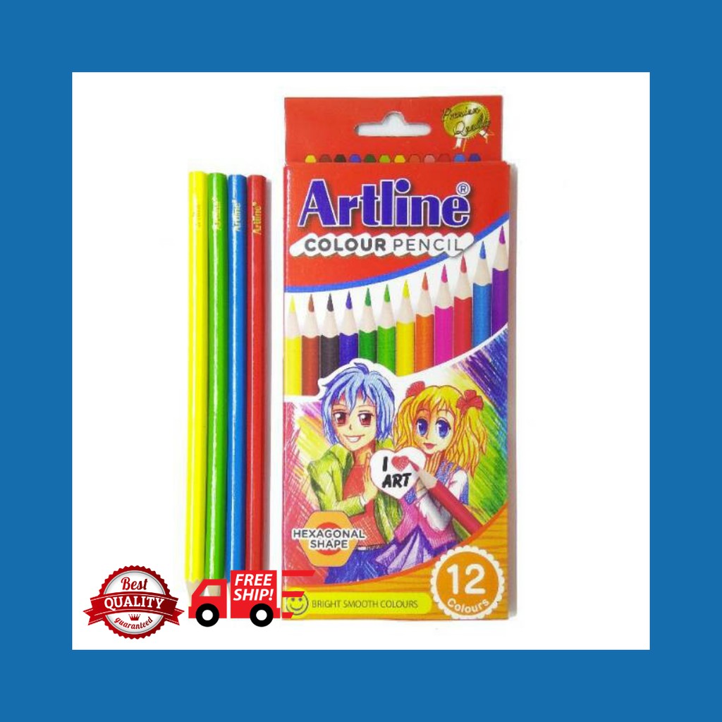 

ARTLINE Pensil Warna Set 12 Colours ECP-A-12S/ID