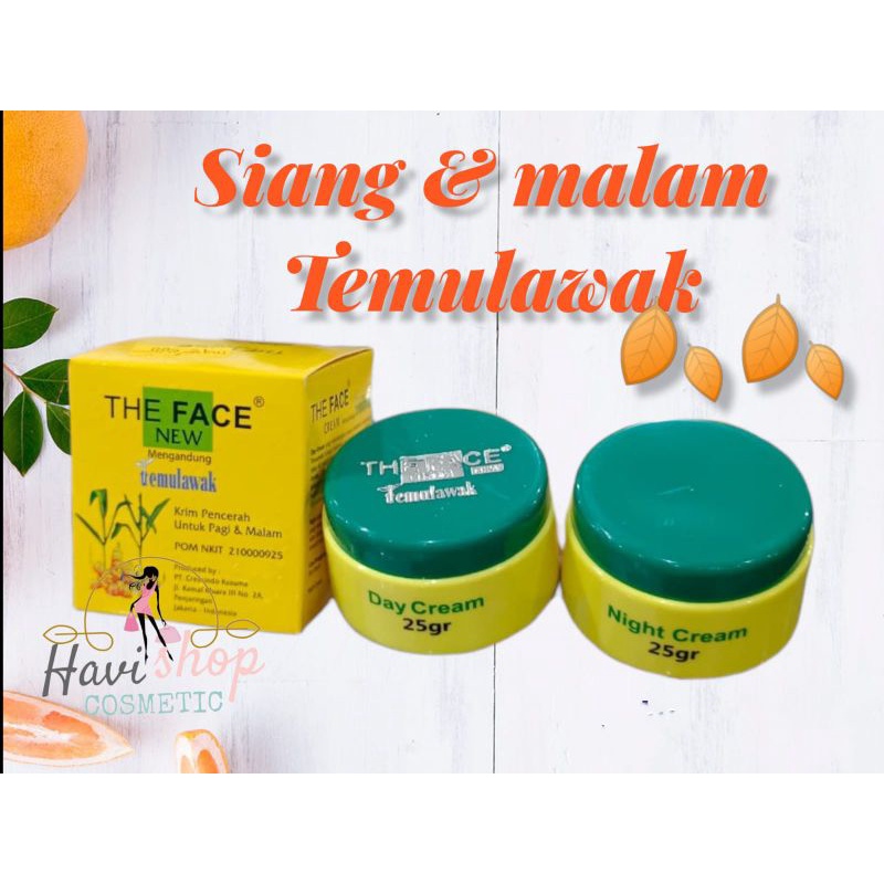 Temulawak cream siang&malam