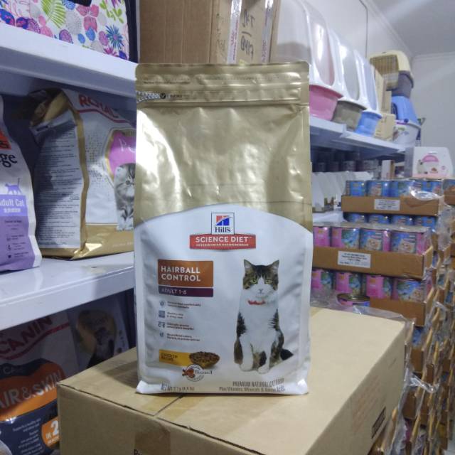 hills science plan hairball control