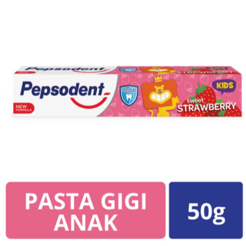 Pepsodent Kids Strawberry 50g