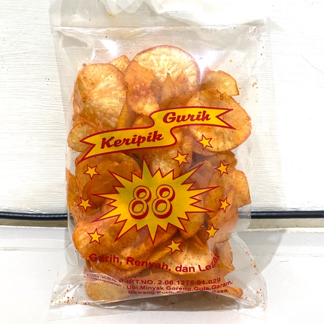 

Keripik 88 | Keripik gurih 88 | Keripik 88 medan | Kerupuk 88 ubi pedas | Keripik 88 ubi original