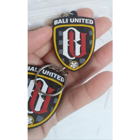 2 pcs Gantungan Kunci BU Bali United