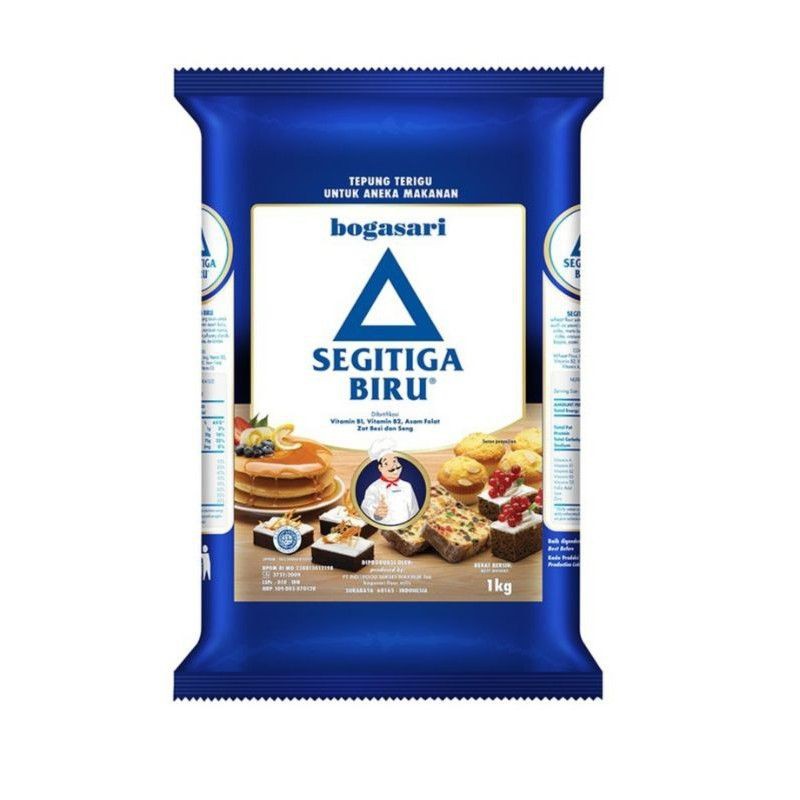 

TEPUNG TERIGU SEGITIGA BIRU PREMIUM 1KG